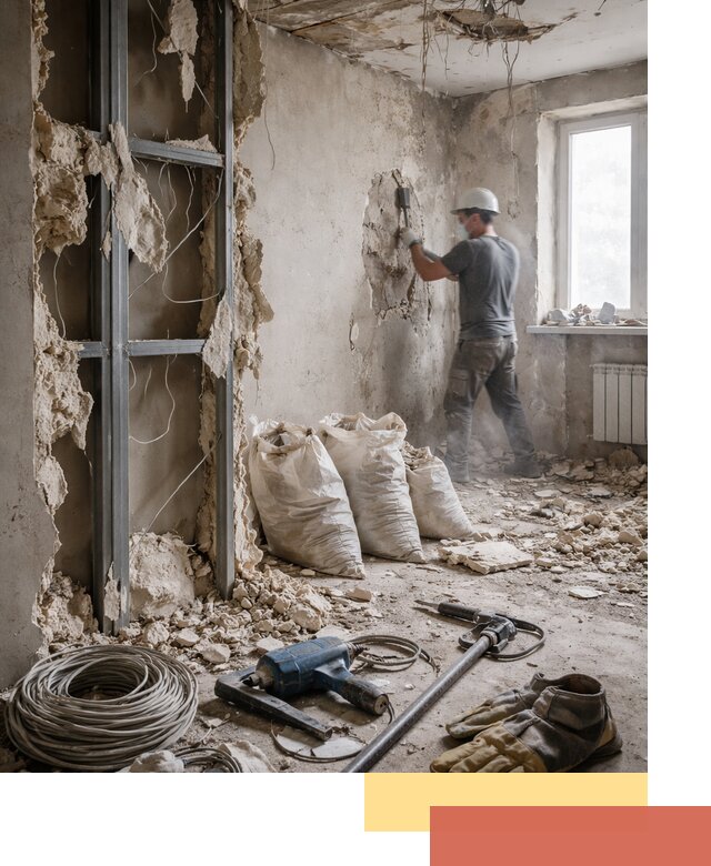 Профессиональный демонтаж зданий и конструкций в Новокузнецке