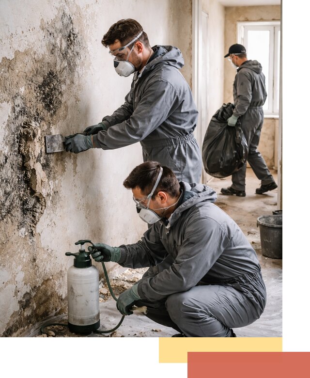 Удаление плесени со стен профессионально в Новокузнецке