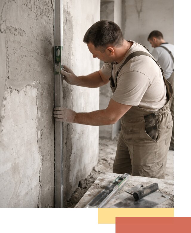 Установка штукатурных маяков в Новокузнецке с гарантией качества