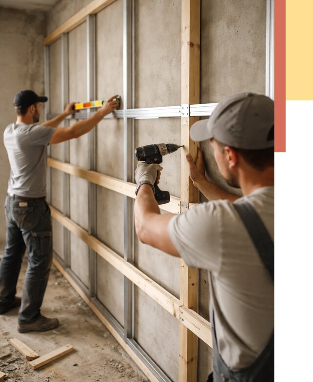 Устройство обрешетки под панели в Новокузнецке от 2158 руб. — монтаж под ключ | ОТДЕЛОЧНИК-Нвк