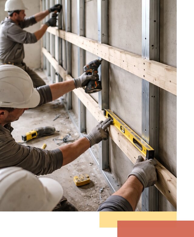 Устройство обрешетки под панели в Новокузнецке