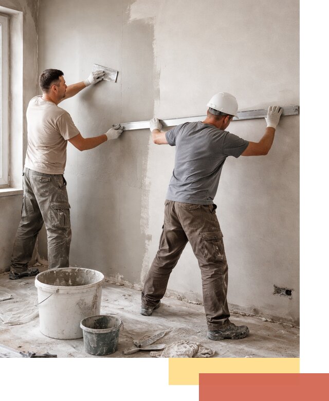 Штукатурка стен под покраску в Новокузнецке качественно и быстро