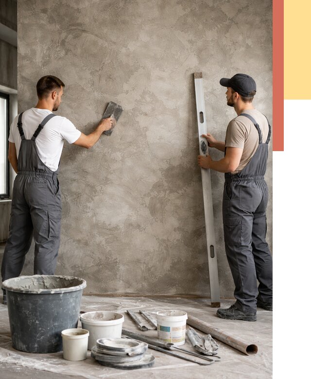 Декоративная штукатурка лофт в Новокузнецке под ключ от 4623 руб. | ОТДЕЛОЧНИК-Нвк