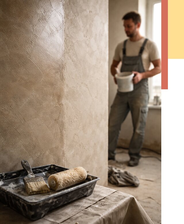 Нанесение воска на штукатурку в Новокузнецке от 3596 руб. | Услуги ОТДЕЛОЧНИК-Нвк