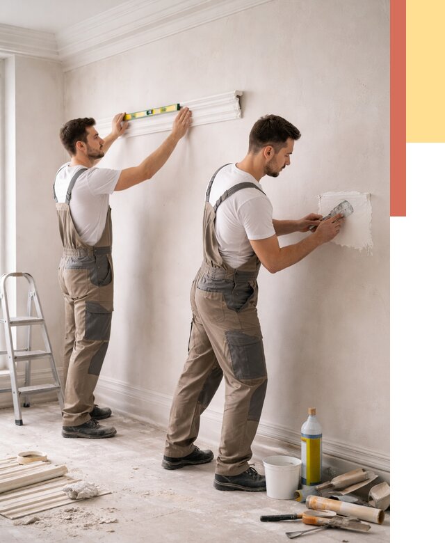 Монтаж лепнины на стены в Новокузнецке от 4623 руб. — недорого, быстро | ОТДЕЛОЧНИК-Нвк