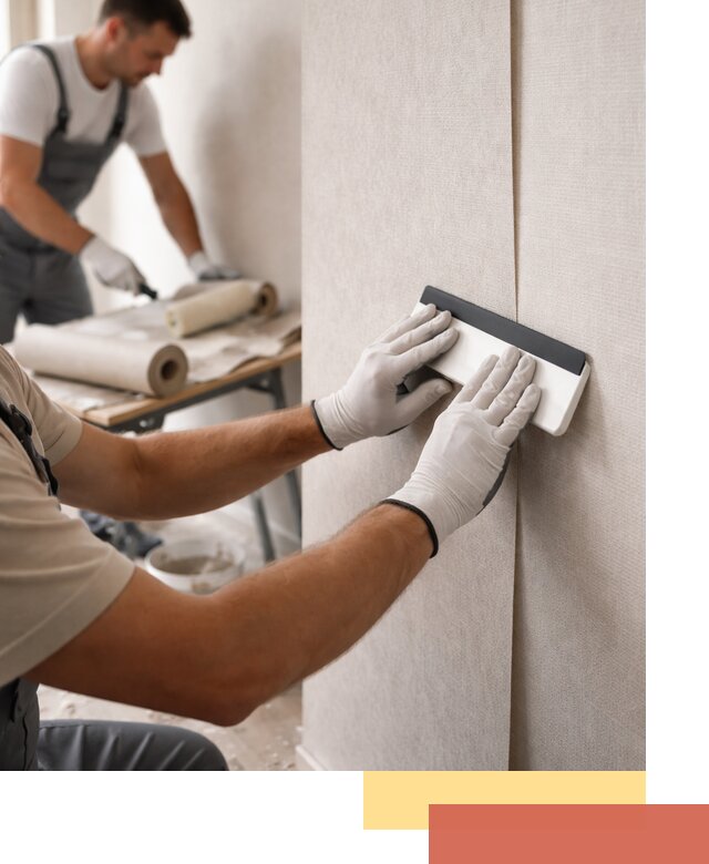 Поклейка обоев под покраску в Новокузнецке профессионально и быстро