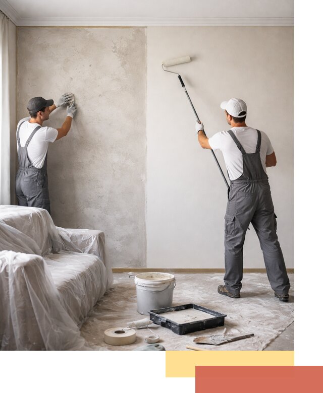 Покраска стен антивандальной краской в Новокузнецке