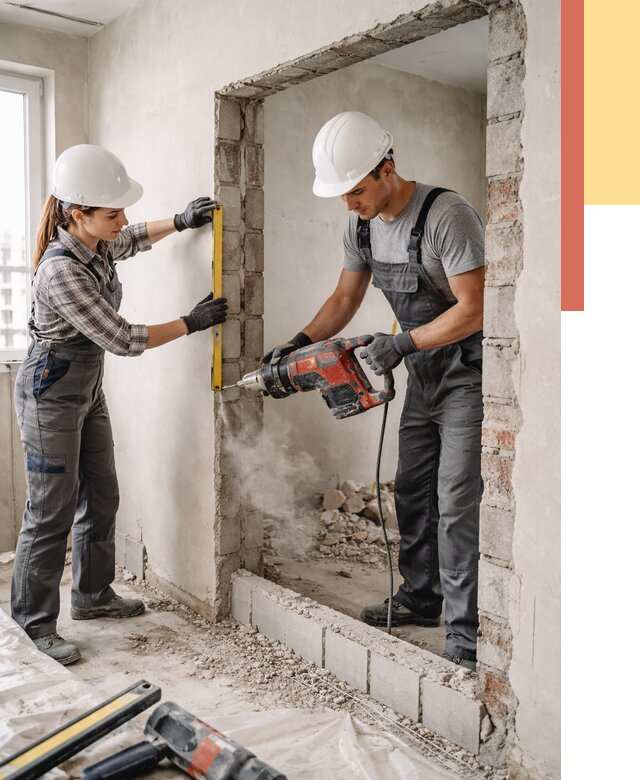 Создание проемов в стенах в Новокузнецке от 6678 руб. — алмазная резка и расширение | ОТДЕЛОЧНИК-Нвк