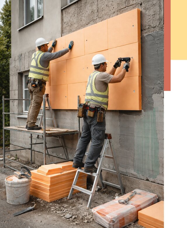 Утепление стен пеноплексом в Новокузнецке от 1901 руб./м2 — быстро и недорого | ОТДЕЛОЧНИК-Нвк