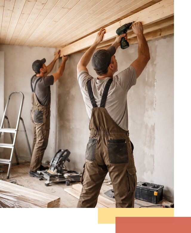 Монтаж потолка из вагонки в Новокузнецке профессионально и аккуратно