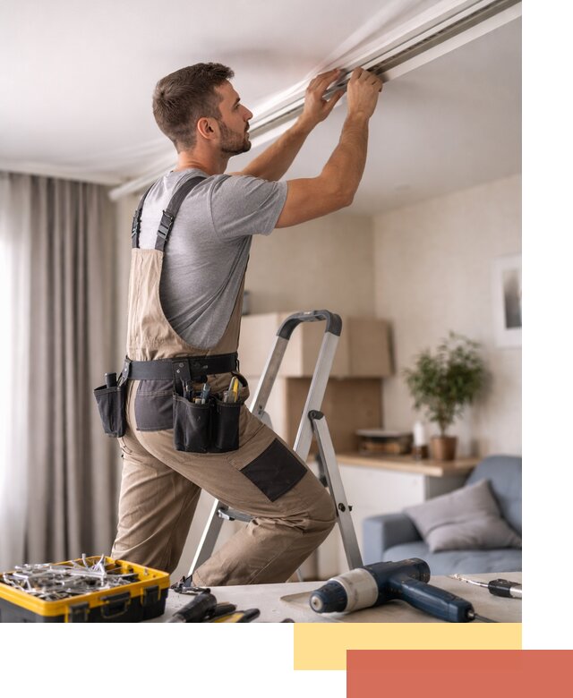 Ремонт натяжных потолков в Новокузнецке — качественно и оперативно