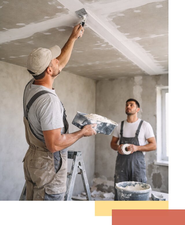 Обработка швов потолка ГКЛ в Новокузнецке: качественная заделка и шпатлевка