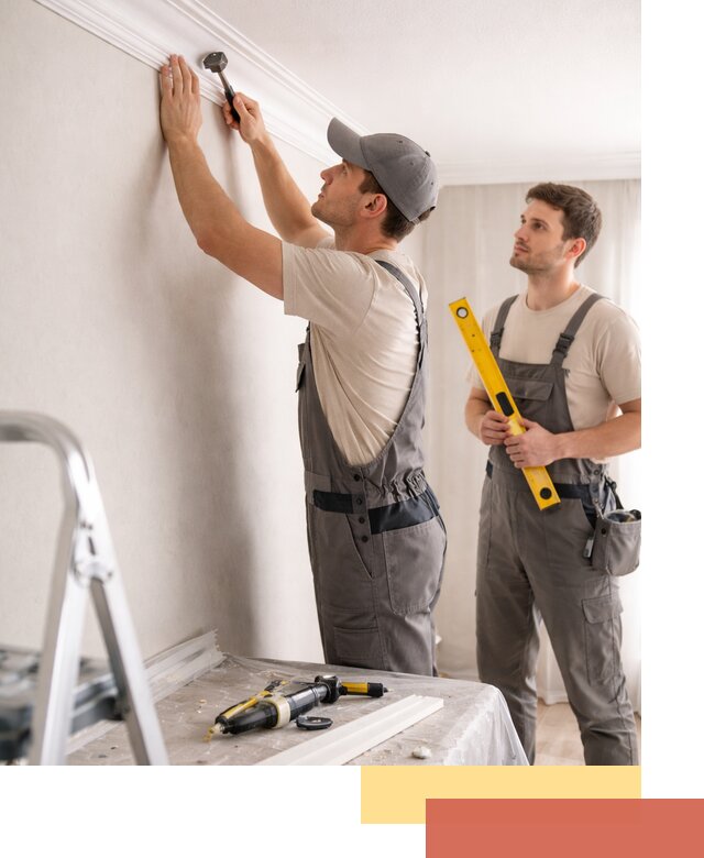 Монтаж потолочного плинтуса в Новокузнецке качественно и быстро