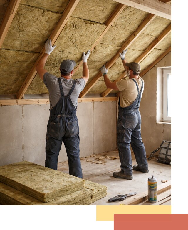 Утепление потолка минеральной ватой в Новокузнецке